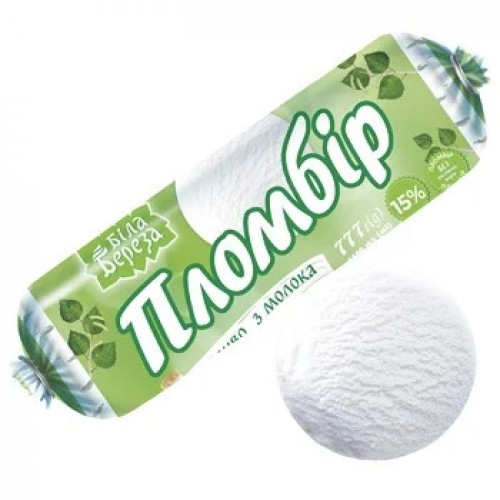 Мороженое Белая Береза пломбир классический 777г